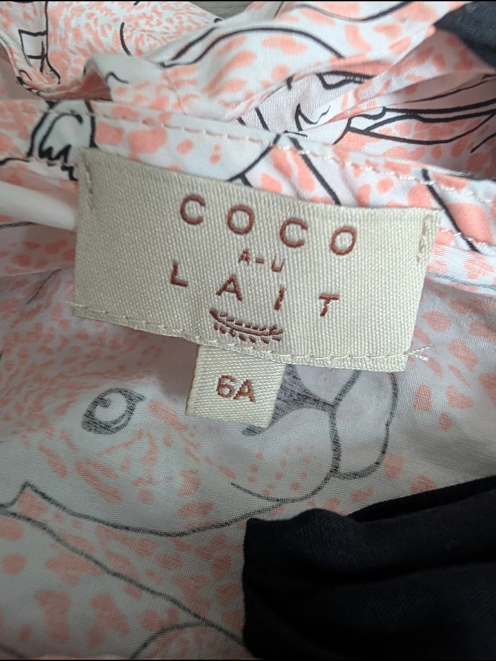 Coco Au Lait Sleeveless Pink Jaguar Print Dress, 6Y (V9)